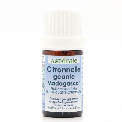 Huile Essentielle Citronnelle Géante Madagascar | 5 ml