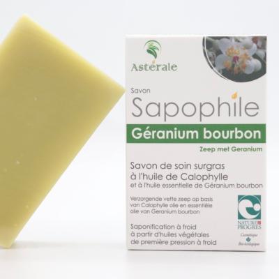 Savon de Soin Surgras – Sapophile Géranium Bourbon | 100 gr